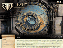 Tablet Screenshot of lhainz.cz